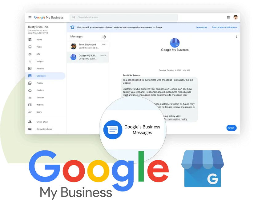 Google Business Messages