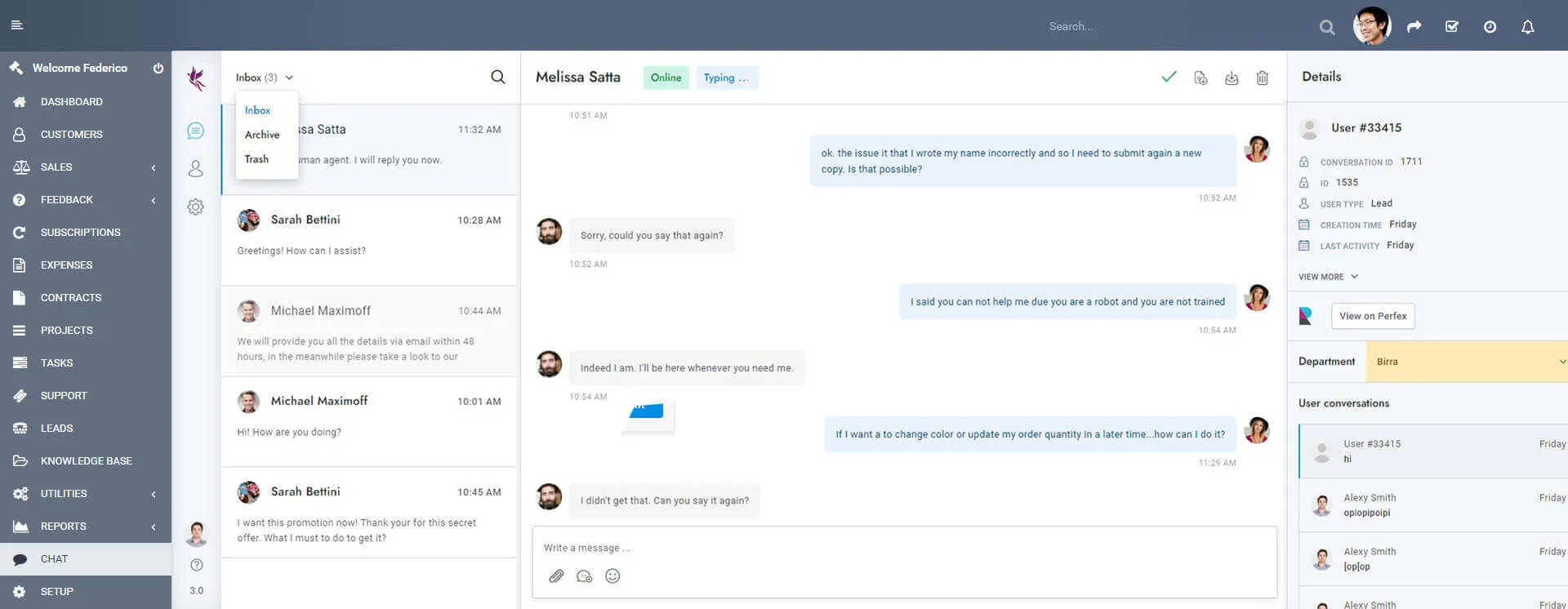Perfex CRM