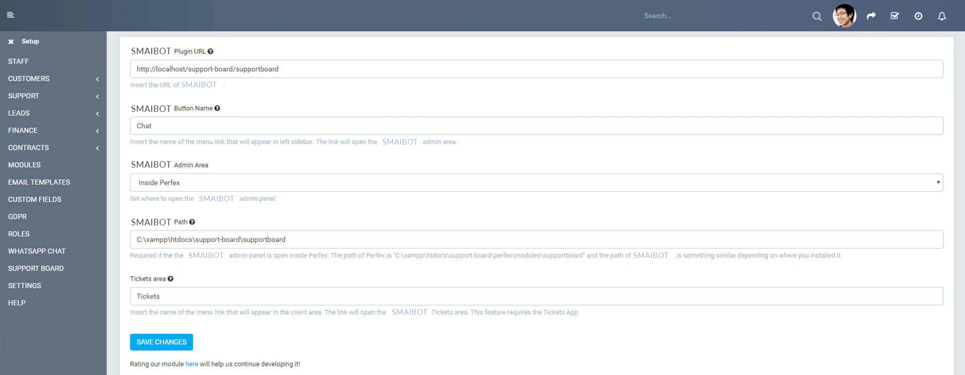 Perfex CRM